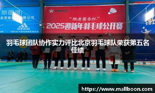 羽毛球团队协作实力评比北京羽毛球队荣获第五名佳绩